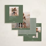 "Allegro" - Holiday Cards in Forest by Tamara Hilje - Back of Card Options