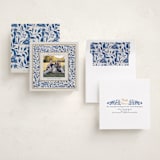 "A Peaceful Winter" - Holiday Cards in Porcelain by Elly - Assembled
