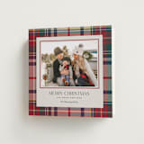 "Tartan Traditions" - Holiday Cards in Holly Berry by Yaling Hou Suzuki - Folded Card