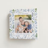 "Nutcracker ribbons" - Holiday Cards in Blue Ribbon by Sarah Knight - Folded Card