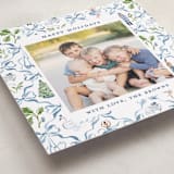 "Nutcracker ribbons" - Holiday Cards in Blue Ribbon by Sarah Knight - Detail