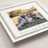 "Modern Cottage" - Holiday Cards in Olive by Elly - Detail