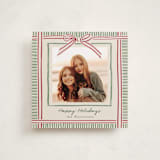 "Holiday Wrap" - Holiday Cards in Moss by Chris Griffith - Front