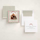 "Holiday Wrap" - Holiday Cards in Moss by Chris Griffith - Assembled