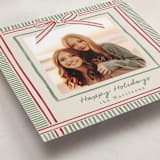 "Holiday Wrap" - Holiday Cards in Moss by Chris Griffith - Detail