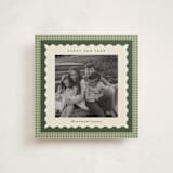 "gingham layers" - Holiday Cards in Garland by Ellen Schlegelmilch - Front