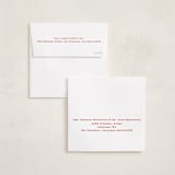 "Spirit" - Holiday Cards in Ruby by Annie Shapiro - FREE Recipient Addressing