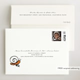 "Frogs and Snails" - Baby Shower Thank You Cards in Sky by JeAnna Casper - FREE Recipient Addressing