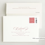 "Classique" - Baby Shower Thank You Cards in Peony by Carolyn MacLaren - FREE Recipient Addressing