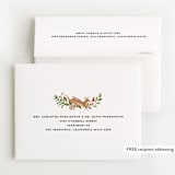 "Highlands" - Baby Shower Thank You Cards in Peach Pie by Sarah Knight - FREE Recipient Addressing
