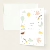 "magical adventure" - Baby Shower Thank You Cards in Mint by Angela Thompson - Front