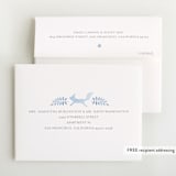 "Foxy Baby Shower" - Baby Shower Thank You Cards in Denim by Hallie Fischer - FREE Recipient Addressing