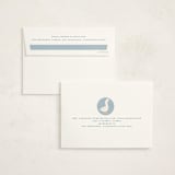 "Little Goose" - Baby Shower Thank You Cards in Raindrop by Teju Reval - FREE Recipient Addressing