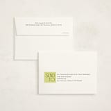 "two times" - Baby Shower Thank You Cards in Lime by letterfix - FREE Recipient Addressing