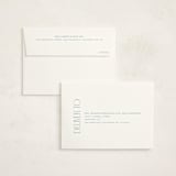 "Ephrata" - Baby Shower Thank You Cards in Powder by Deynaaz Daraei - FREE Recipient Addressing