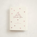 "Little Sweetheart" - Baby Shower Thank You Cards in Strawberry by Angela Garrick - Front
