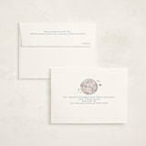 "Groovy Baby" - Baby Shower Thank You Cards in Cobalt by Janna Sue Design - FREE Recipient Addressing