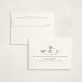 "Our Journey" - Baby Shower Thank You Cards in Blush by Jennifer Holbrook - FREE Recipient Addressing