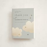 "Twinkle Twinkle" - Baby Shower Thank You Cards in Sky by Joyce Pinheiro - Front