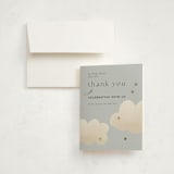 "Twinkle Twinkle" - Baby Shower Thank You Cards in Sky by Joyce Pinheiro - Card with Envelope