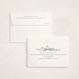 "Baby Flora" - Baby Shower Thank You Cards in Sky by Petra Kern - FREE Recipient Addressing