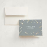 "Little Star" - Baby Shower Thank You Cards in Slate by Meggy Masters - Card with Envelope