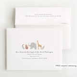 "Safari Dreams" - Baby Shower Thank You Cards in Sunshine by Teju Reval - FREE Recipient Addressing