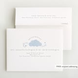 "Over the Moon" - Baby Shower Thank You Cards in Celestial by Joanna Griffin - FREE Recipient Addressing