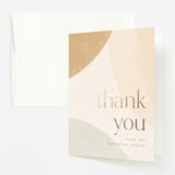 "Pebble" - Baby Shower Thank You Cards in Sand by Heather Cairl - Front