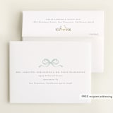 "Storybook Geese" - Baby Shower Thank You Cards in Mint by Everett Paper Goods - FREE Recipient Addressing