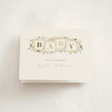 "petite baby blocks" - Baby Shower Thank You Cards in Honey by Jennifer Wick - Front