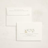 "Arctic friends" - Baby Shower Thank You Cards in Seafoam by Jennifer Wick - FREE Recipient Addressing