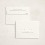 "Little Goose" - Foil-Pressed Baby Shower Thank You Cards in Bluebell by Hudson meet Rose - FREE Recipient Addressing