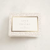 "Lavender fields" - Baby Shower Thank You Cards in Peony by Tamara Hilje - Front