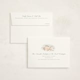 "Twin Stars" - Baby Shower Thank You Cards in Sky by Lori Wemple - FREE Recipient Addressing