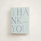 "boy oh boy!" - Baby Shower Thank You Cards in Azure by Annie Shapiro - Front