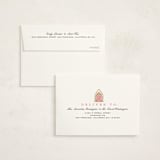 "Holiday Greetings" - Baby Shower Thank You Cards in Cotton Candy by Pixel and Hank - FREE Recipient Addressing