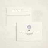 "Balloons" - Baby Shower Thank You Cards in Bluebird by Kampai Designs - FREE Recipient Addressing
