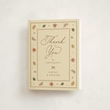 "Sweet Autumn" - Baby Shower Thank You Cards in Pie by letterfix - Front