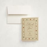 "Sweet Autumn" - Baby Shower Thank You Cards in Pie by letterfix - Card with Envelope