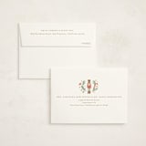 "Little Sugar Plum" - Baby Shower Thank You Cards in Cream by Jennifer Wick - FREE Recipient Addressing