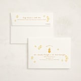 "Honeybear" - Baby Shower Thank You Cards in Honey by Sarah Rosenthal - FREE Recipient Addressing