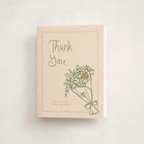"Locally Grown Baby Shower" - Baby Shower Thank You Cards in Grapefruit by Reilly Kavanaugh - Front
