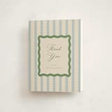 "wavy stripe" - Baby Shower Thank You Cards in Forest by Jen Owens - Front