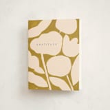 "Flora" - Baby Shower Thank You Cards in Mustard by Sierra Lee - Front