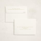 "Flora" - Baby Shower Thank You Cards in Mustard by Sierra Lee - FREE Recipient Addressing
