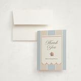 "Disney's Dumbo Circus" - Baby Shower Thank You Cards in Elephant by Corinne Malesic - Card with Envelope