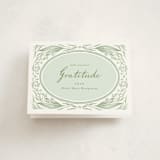 "Lily" - Baby Shower Thank You Cards in Lilypad by Leah Bisch - Front