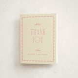 "la patisserie" - Baby Shower Thank You Cards in Taffy by Kristie Kern - Front