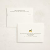 "Lemon and Ribbon" - Baby Shower Thank You Cards in Pink Lemonade by Angela Garrick - FREE Recipient Addressing